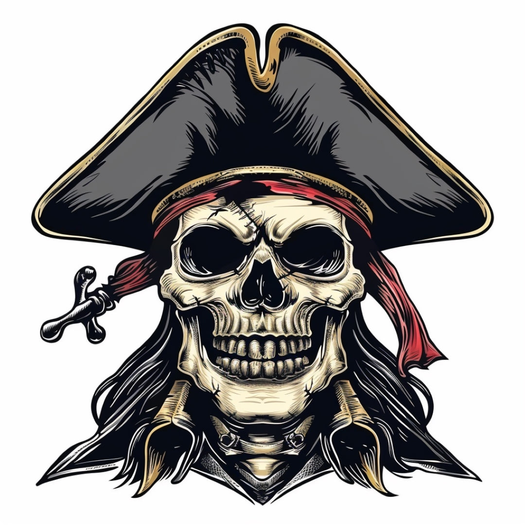 Skull Pirate Captain
